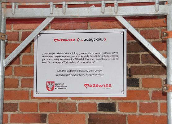 Grafika 20: Remont wież w kościele pw. św. Stanisława BM w Wieczfni Kościelnej