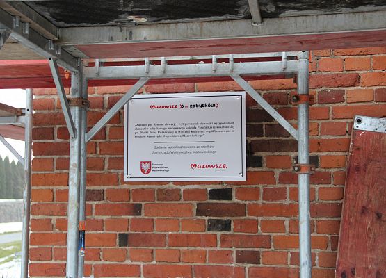Grafika 5: Remont wież w kościele pw. św. Stanisława BM w Wieczfni Kościelnej